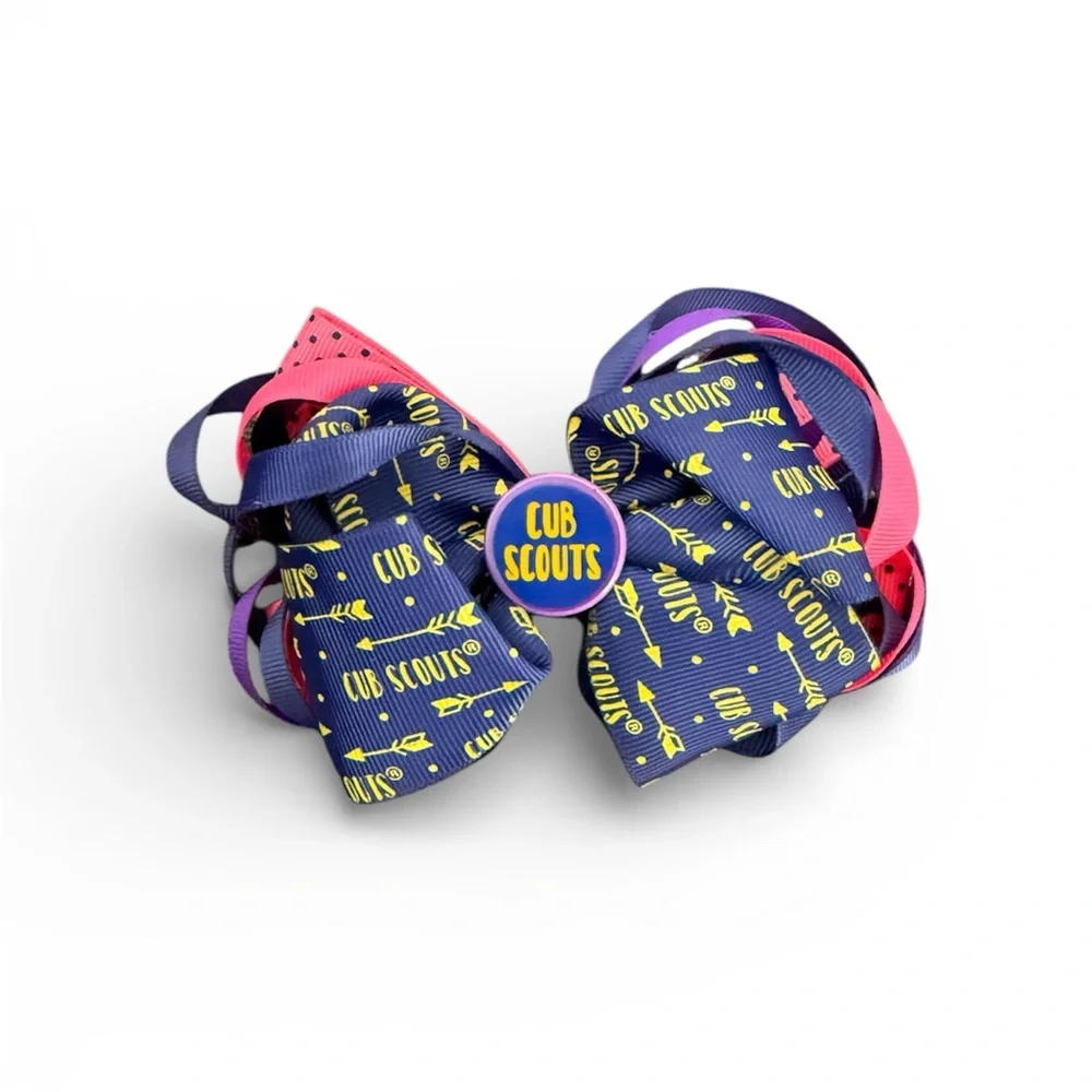 Cub Scouts Hair Bow